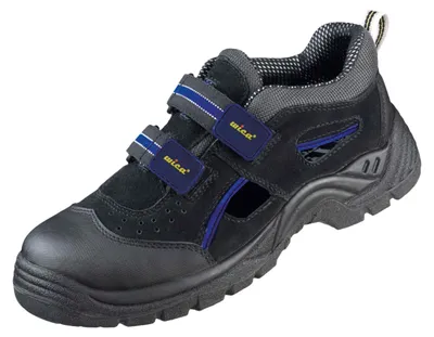 Produktbild von Wica S1 *TEMPLIN* SANDALEN Arbeitsschuhe in Übergrößen Schwarz 31705 große Unisexschuhe