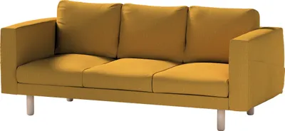 Produktbild von Dekoria Bezug für Norsborg 3-Sitzer Sofa, senfgelb, Norsborg 3-Sitzer Sofabezug
