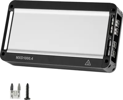 Produktbild von SucceBuy 4-Kanal-Autoverstärker, Klasse D Endstufe Überbrückbar, Max. 4 x 500 W bei 4 Ohm / 4 x 1000 W bei 2 Ohm, Leistungsstarker Verstärker für SUVs, Pickups und Geländewagen mit Mehrkanal-Audiofunktion