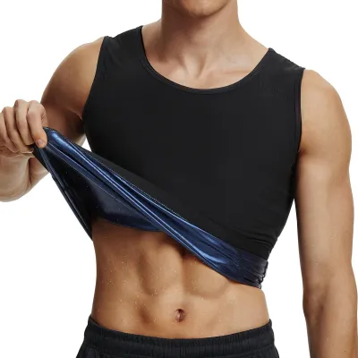 Produktbild von Sauna-Schweißweste für Herren, Formgebende T-Shirt