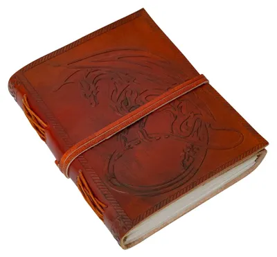 Produktbild von Keltischer Drache Lederbuch Liederbuch oder Journal