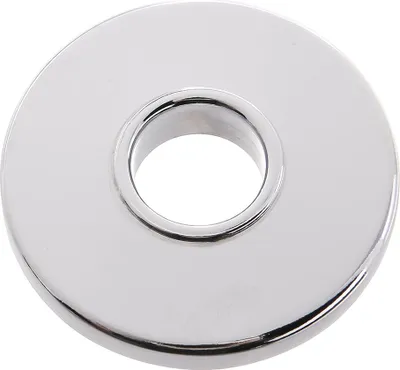 Produktbild von Abdeckblech und Abstandbuchse für Hinterrad chrom - für AWO-Sport