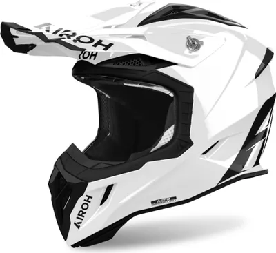 Produktbild von Airoh Aviator Ace 2 Solid Motocross Helm, weiß, XL (61)