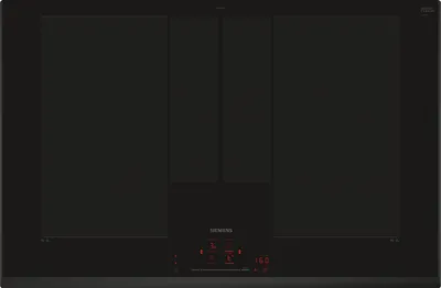 Produktbild von Siemens EX85KHYC1E, iQ700, Induktionskochfeld, 80 cm, Schwarz, Rahmenlos aufliegend