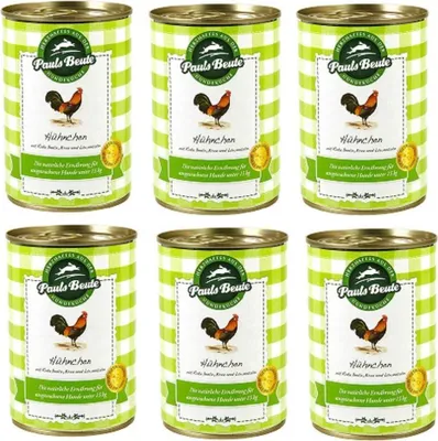 Produktbild von Pauls Beute Hühnchen 6x 400g