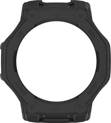 Zdjęcie produktu dla INF Czarne etui ochronne z TPU Hollow Armor do Amazfit T-Rex 3 Pro 48mm