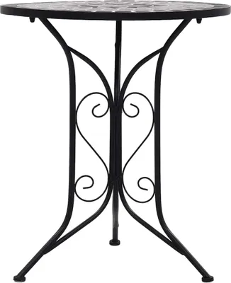 Obrázek produktu pro vidaXL Mosaic bistro stolek šedý 60 cm keramický