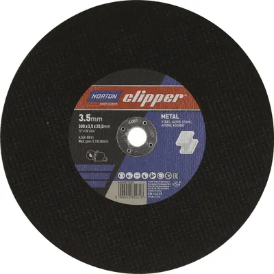 Zdjęcie produktu dla Tarcza tnąca D300x3.5mm Typ 41 metal Otwór 20 mm