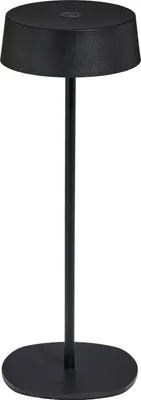 Produktbild von Northpoint Elegante LED Akku Tischleuchte Dimmbar Kabellos Metallgehäuse IP54 schwarz