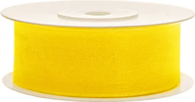 Produktbild von Chiffonband, gelb