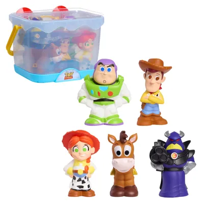Productafbeelding van Disney Pixar Toy Story – set van 5 badspeelgoedjes voor kinderen