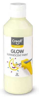 Produktbild von Creall - Pastor Paint Creall Glow in the Dark Green 250ml | Flaschen Sie einen 250 Milliliter ab