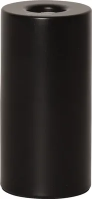 Produktbild von E14 Lampenfuß Tiny für kleinere Leuchtmittel Metall 14cm schwarz matt