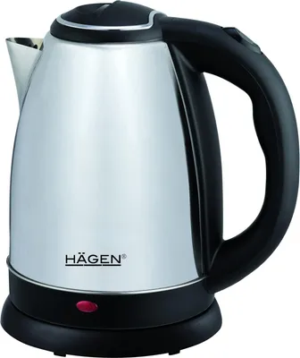 Image de Bouilloire électrique 1.8L inox sans fil Silver Hagen HA5525-SIL