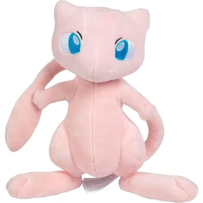 Produktbild von Jazwares Mew Pokémon Plüschtier 20 Cm Rosa Kinder Rosa One Size