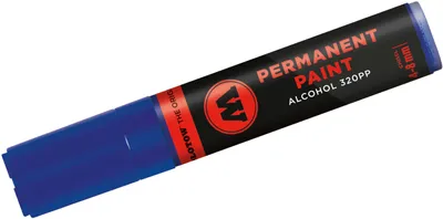 Image de Molotow Marqueur peinture permanente 320PP alcool, 4-8 mm, No. 033, bleu tulipe