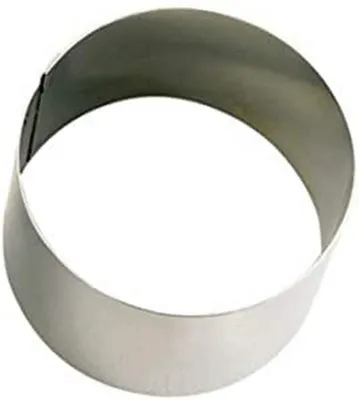 Produktbild von de Buyer 3989.07, Tortenring, Rund, Edelstahl, Edelstahl, 7 cm, 1 Stück(e)