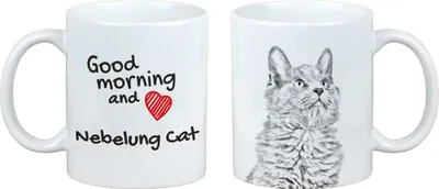 Imagen del producto de Art-Dog Taza de cerámica – Gato Nebelung