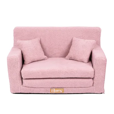 Zdjęcie produktu dla Flumi sofa dziecięca rozkładana piankowa z funkcją spania, zdejmowany pokrowiec