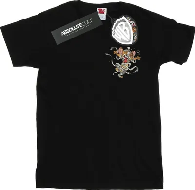 Produktbild von Tom And Jerry - "Frankenstein Jerry" T-Shirt für Herren BI47683 (L) (Schwarz)