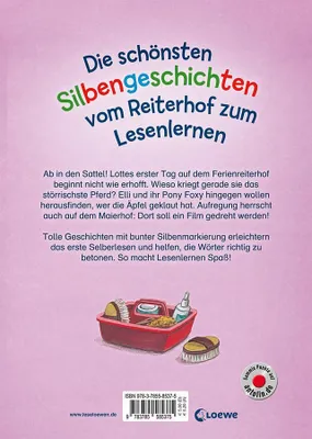 Produktbild von Leselöwen - Das Original - Die schönsten Silbengeschichten vom Reiterhof zum Lesenlernen