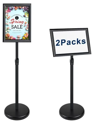 Imagen del producto de Juego de 2 soportes ajustables para presentaciones, formato A4