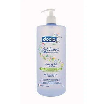 Obrázek produktu pro Dodie Dětský mycí gel na vlasy, tělo a obličej 3v1 (1000 ml)