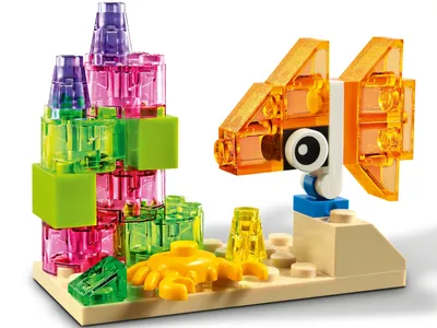 Image de LEGO 11013 LEGO Classic 11013 KreativBauset mit durchsichtigen Steinen
