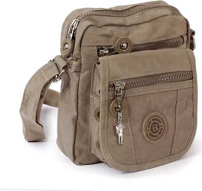 Image de Bag Street Sac à main pour femme Sac pour homme en nylon stone OTJ215L