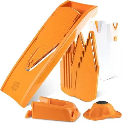 Immagine prodotto di Set classico di raschietti per verdure, 8 pezzi, con raschietto a V e accessori