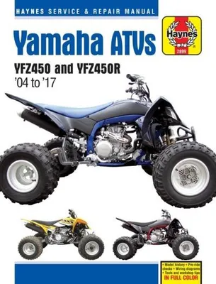 Obrázek produktu pro Yamaha YZF450 & YZF450R ATV Repair Manual