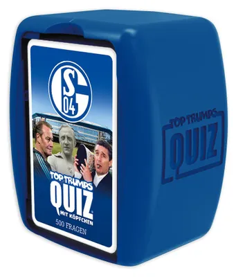 Produktbild von Top Trumps Quiz FC Schalke 04 Ratespiel Wissensspiel Fragespiel Gesellschaftsspiel