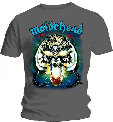 Image de Motorhead - T-shirt "Overkill" pour homme/femme unie RO963 (M) (Anthracite)