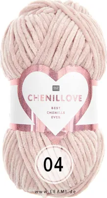Produktbild von Rico Creative Chenillove 04 altrosa