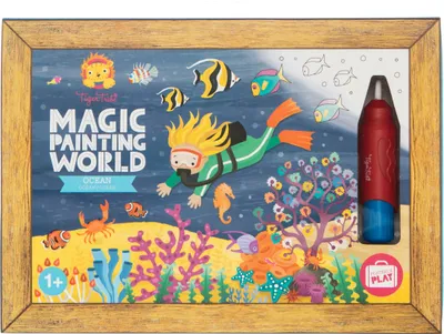 Image de Tribu du Tigre Monde magique à colorier - Océan
