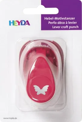 Obrázek produktu pro Heyda 203687606 Děrovačka s motivy malý "motýl"