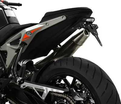 Zdjęcie produktu dla Uchwyt tablicy rejestracyjnej ZIEGER Pro kompatybilny z KTM 790 Duke Austria