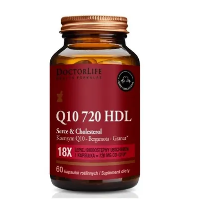 Immagine prodotto di Doctor Life Q10 720 HDL Siero e Colesterolo, 60 capsule