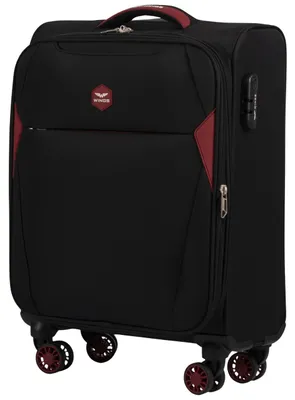 Walizka miękka kabinowa DIPPER Wings 20" BLACK – zdjęcie produktu