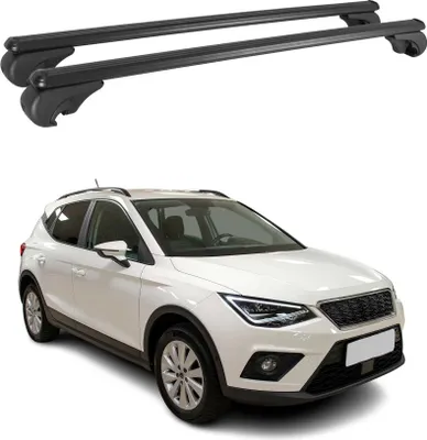 Produktbild von Dachträger für Seat Arona 2017-2025 Gepäckträger Grundträger Alu Schwarz 2x