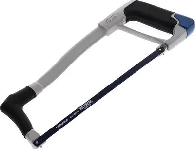 Produktbild von Doppelmetall-Sägeblatt - Klemm-Säge Nummer 407 A - leicht gegossener Aluminiumlegierung - Silber/Schwarz/Blau