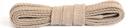 Produktbild von Langlebige flache Schnürsenkel 90 cm Kaps - Beige