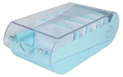 Produktbild von Exacompta Karteikartenbox BunnyBox A7 Iderama Farben sortiert