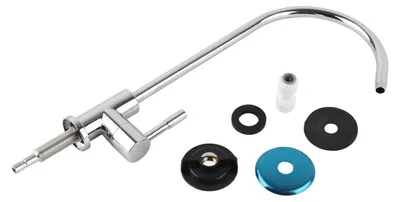 Produktbild von Küchenarmatur Schwanenhals 1/4'' Schnellanschluss Edelstahl für Umkehrosmose Wasserfilter