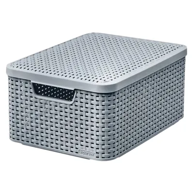 Zdjęcie produktu dla Curver Koszyk Pojemnik Organizer z Pokrywką 18L