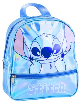 Produktbild von Disney Stitch Rucksack, Schultasche Holografisches Design, Kinderrucksack, Reiserucksack, Geschenk für Mädchen