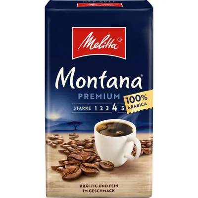 Image de MELITTA Café filtre Montana Premium café torréfié moulu 500g corsé
