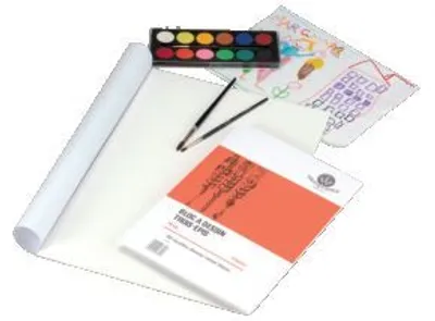 Produktbild von Zeichenblock - A4, 20 Blatt, 110 g/qm, 10 St.