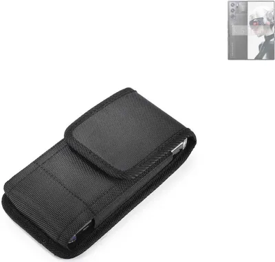 Produktbild von Holster Gürteltasche kompatibel mit Nubia Redmagic 9 Pro Holster Gürtel Tasche wasserabweisend Handy Hülle Schutz Hülle Outdoor schwarz K-S-Trade