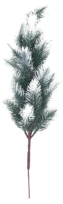 Produktbild von Künstlicher Norfolk-Kiefernzweig, UV-beständig, künstliches Grün, künstliche Kiefernnadeln, Deko-Elemente für Weihnachten, Feiertage, Hochzeiten, Partys und Zuhause